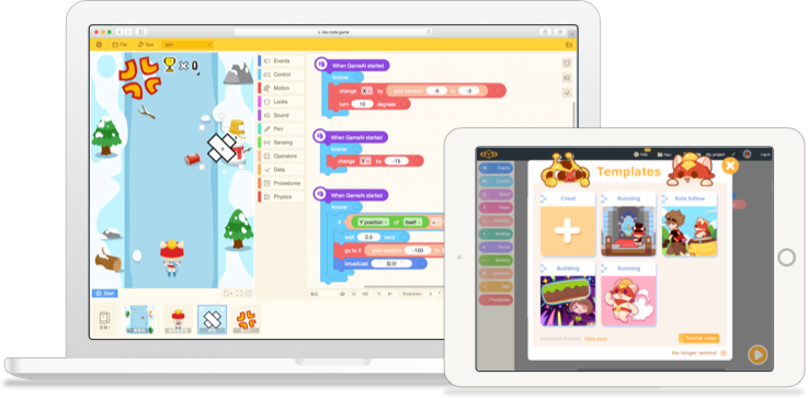 CODE.GAME - Interesting platform for kids to learn programming!
